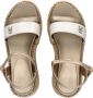 Tommy Hilfiger espadrilles wit brons Meisjes Imitatieleer Meerkleurig 33 - Thumbnail 4