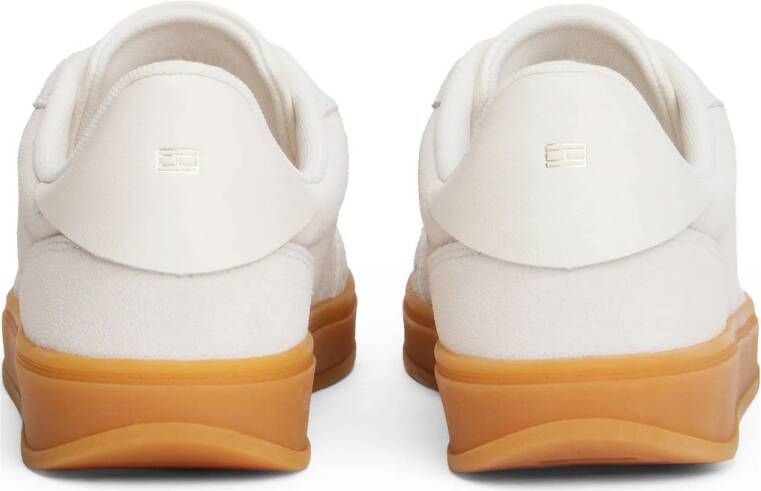 Tommy Hilfiger Heritage suède sneakers ecru