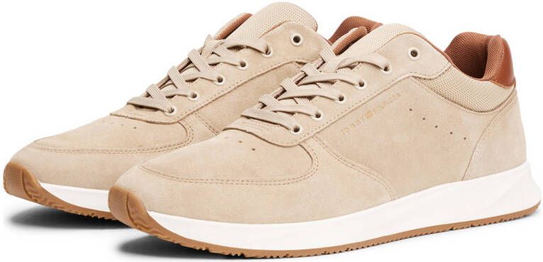 Tommy Hilfiger Hybride suède sneakers beige