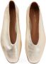 Tommy Hilfiger leren ballerina's goud - Thumbnail 3