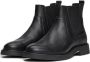 Tommy Hilfiger Zwarte Chelsea Enkellaarzen voor Mannen Black Heren - Thumbnail 5