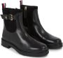 Tommy Hilfiger Enkellaarzen THERMO MATERIAL MIX BELT BOOTIE - Thumbnail 2