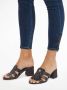 Tommy Hilfiger Slippers BLOCK MID HEEL LEATHER SANDAL - Thumbnail 6