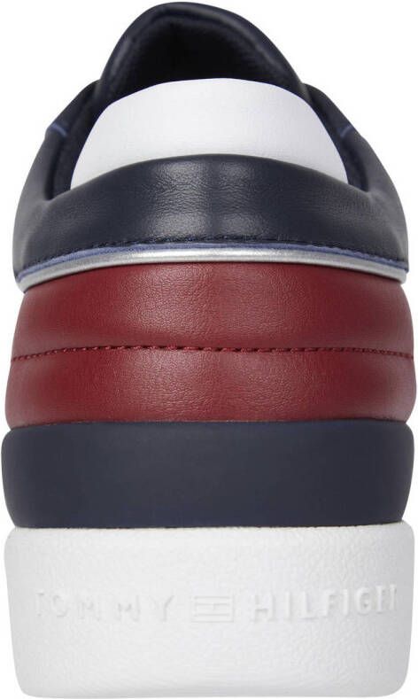 Tommy Hilfiger Sneakers CORPORATE TOMMY CUPSOLE met zijstrepen vrijetijdsschoen halfhoge schoen veterschoen - Foto 9