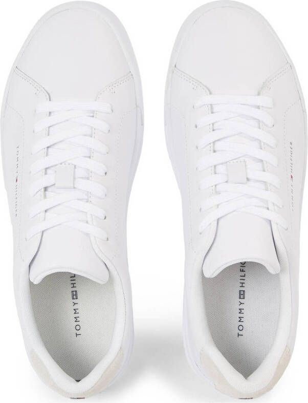 Tommy Hilfiger leren sneakers wit