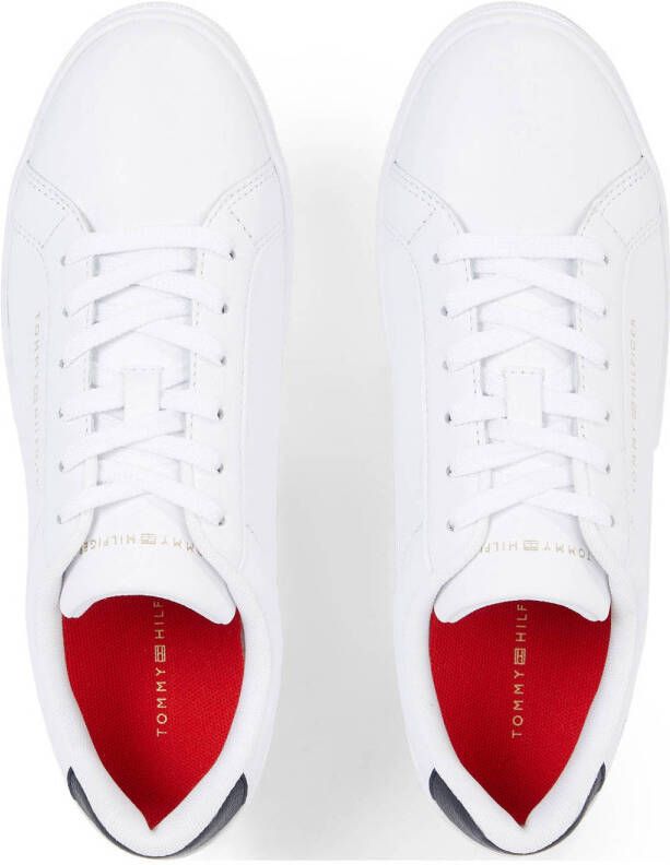 Tommy Hilfiger leren sneakers wit