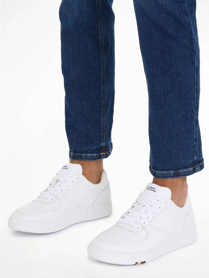 Tommy Hilfiger leren sneakers wit