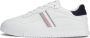 Tommy Hilfiger Witte lage leren sneakers White Heren - Thumbnail 4