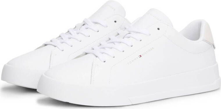 Tommy Hilfiger leren sneakers wit