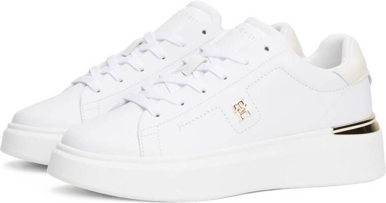 Tommy Hilfiger leren sneakers wit