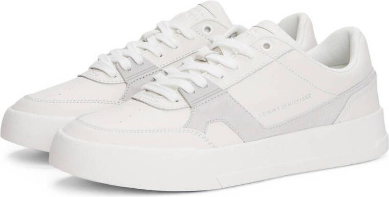 Tommy Hilfiger leren sneakers wit