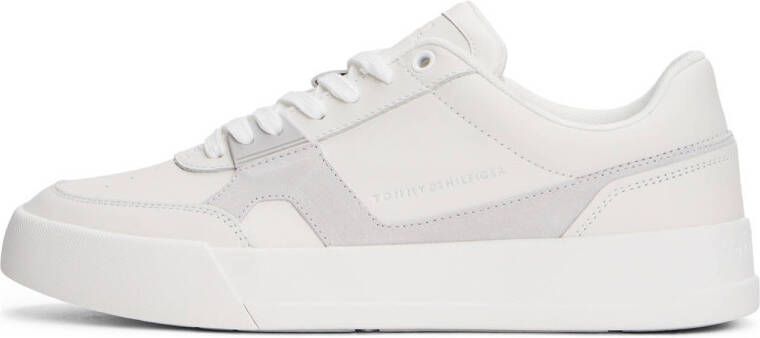 Tommy Hilfiger leren sneakers wit