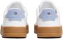 Tommy Hilfiger leren sneakers wit lichtblauw - Thumbnail 3