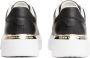 Tommy Hilfiger leren sneakers zwart - Thumbnail 2