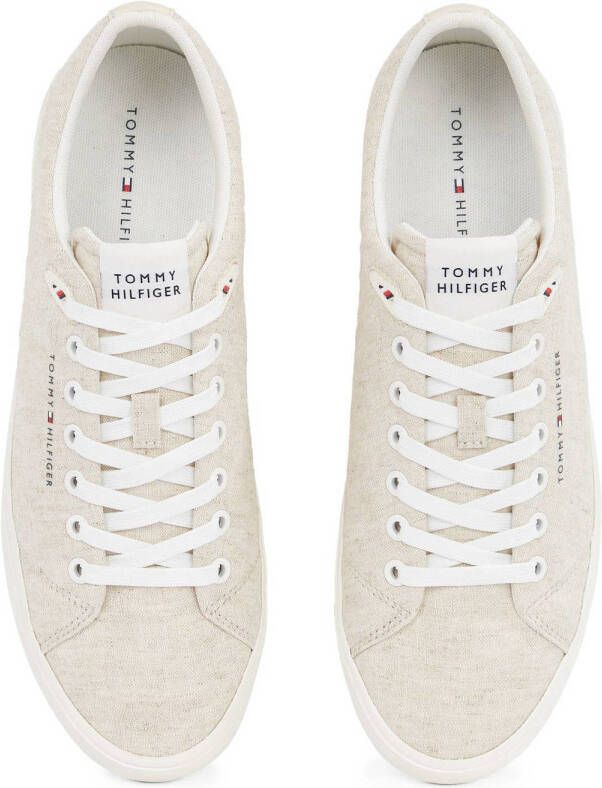 Tommy Hilfiger linnen snekers beige