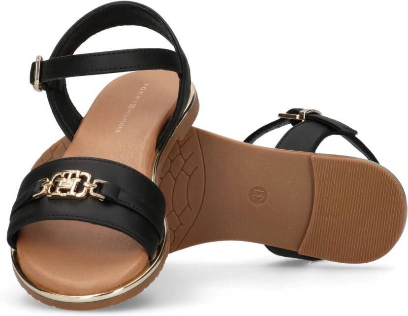 Tommy Hilfiger Mary sandalen zwart