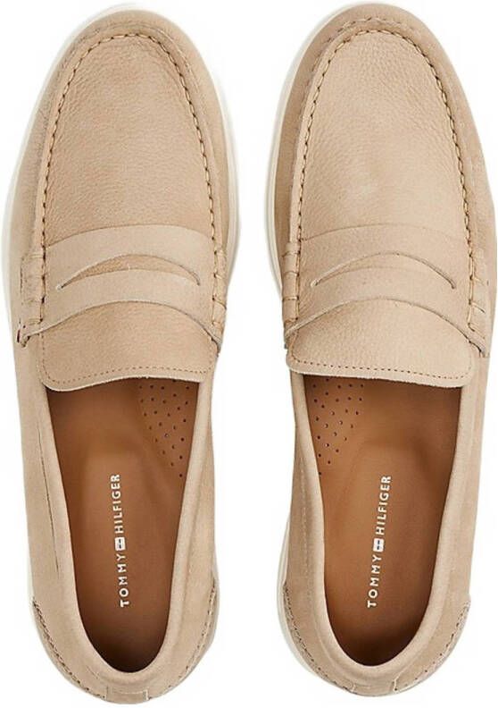 Tommy Hilfiger nubuck loafers beige