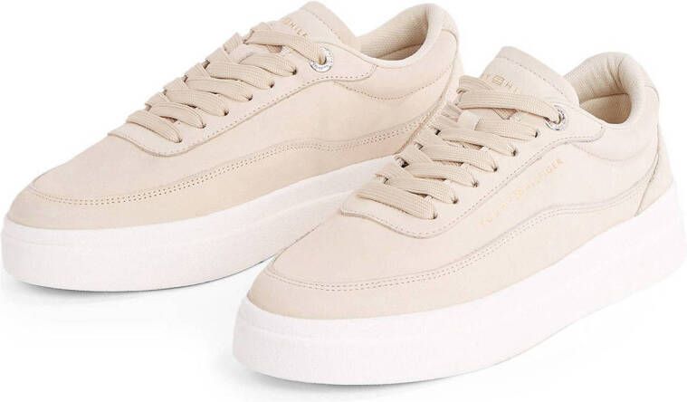 Tommy Hilfiger nubuck sneakers beige