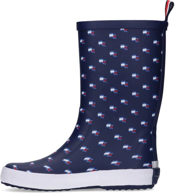 Tommy Hilfiger regenlaarzen donkerblauw