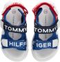 Tommy hilfiger Klittenband Sandaal Jongens Rood Blauw - Thumbnail 8