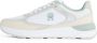 Tommy Hilfiger Sport Tommy Hilfiger Casual Fashion Runner dames sneaker Wit Groen - Thumbnail 7