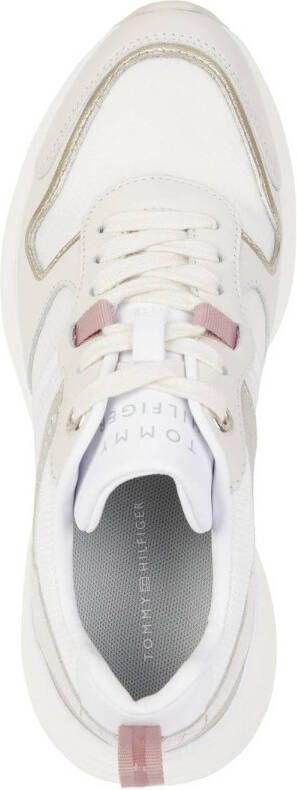 Tommy Hilfiger sneakers wit goud