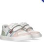 Tommy Hilfiger Flag sneaker van leer met glitter details - Thumbnail 7