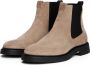 Tommy Hilfiger suède chelsea boots beige - Thumbnail 2