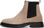Tommy Hilfiger suède chelsea boots beige - Thumbnail 3