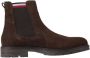 TOMMY HILFIGER Chelsea Boots Heren Hilfiger Comfort Chelsea Maat: 46 Materiaal: Suède Kleur: Bruin - Thumbnail 2
