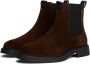 Tommy Hilfiger suède chelsea boots donkerbruin - Thumbnail 3