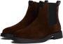 Tommy Hilfiger suède chelsea boots donkerbruin - Thumbnail 3