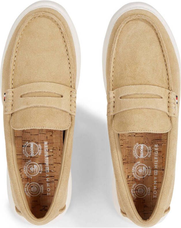 Tommy Hilfiger suède loafers beige