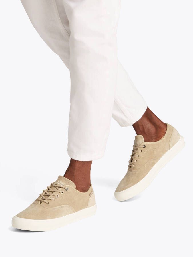 Tommy Hilfiger suède sneakers beige