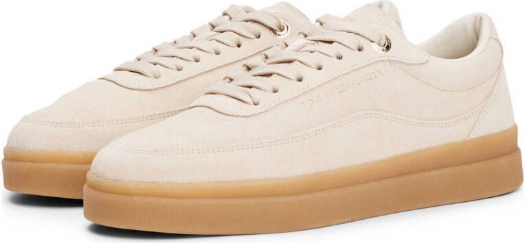 Tommy Hilfiger suède sneakers beige