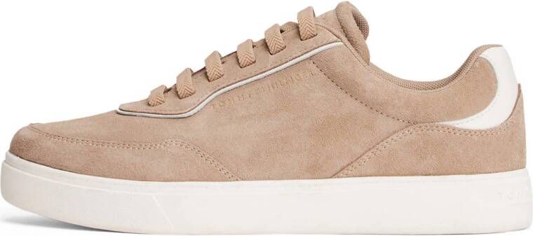 Tommy Hilfiger suède sneakers beige