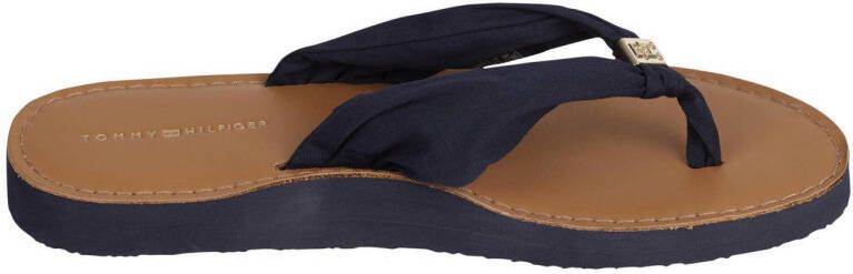 Tommy Hilfiger teenslippers donkerblauw