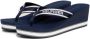 Tommy Hilfiger Teenslippers HILFIGER WEDGE BEACH SANDAL - Thumbnail 5