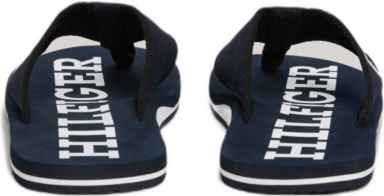 Tommy Hilfiger teenslippers donkerblauw