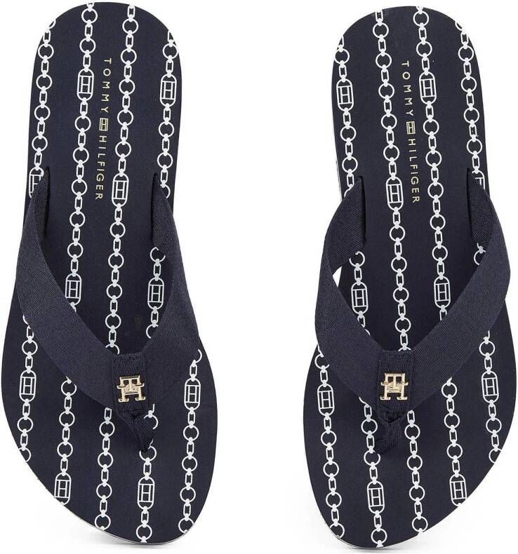 Tommy Hilfiger teenslippers donkerblauw