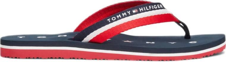 Tommy Hilfiger teenslippers donkerblauw