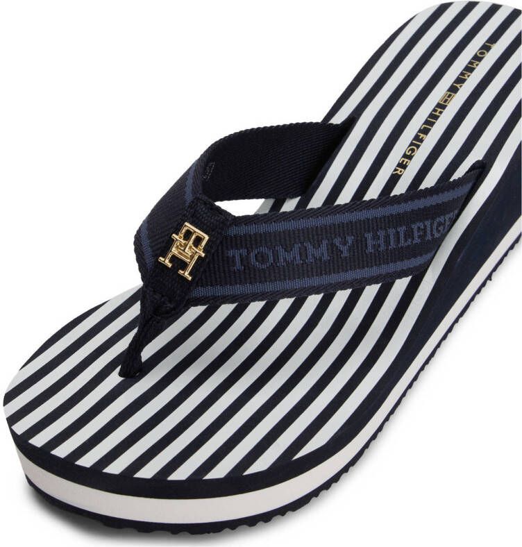 Tommy Hilfiger teenslippers donkerblauw