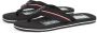 Tommy Hilfiger Teenslippers CORPORATE HILFIGER BEACH SANDAL dianette zomerschoen flats comfort-schoen met strepen - Thumbnail 4