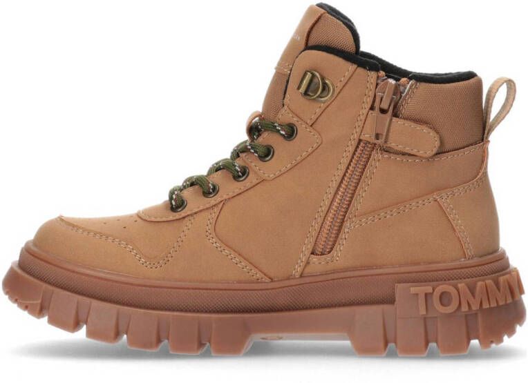 Tommy Hilfiger veterboots camel