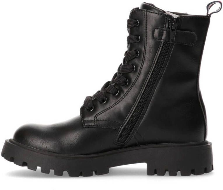 Tommy Hilfiger veterboots zwart