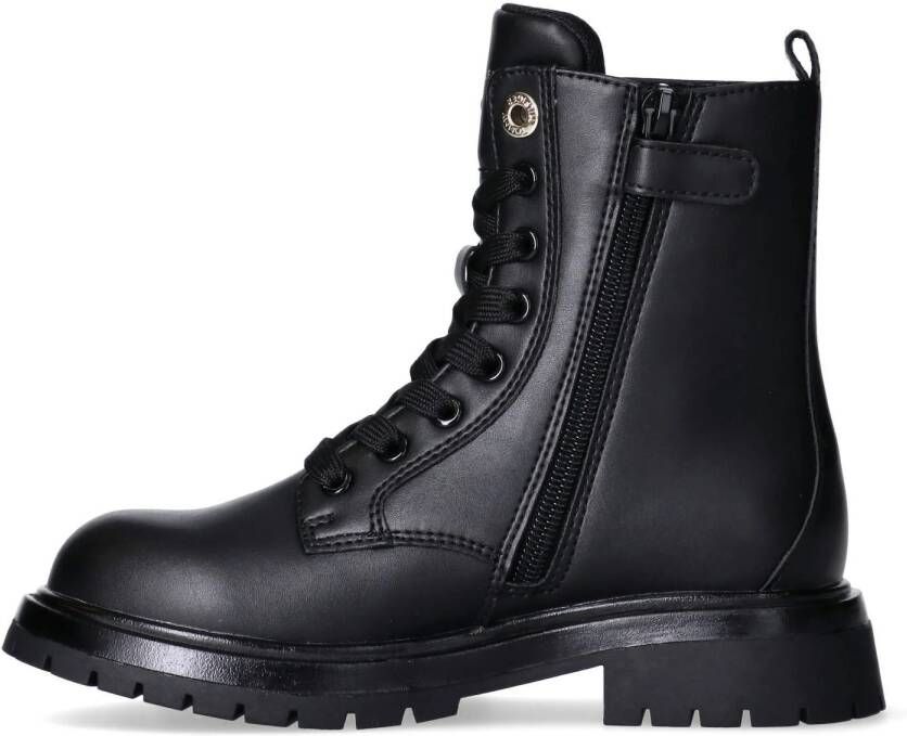 Tommy Hilfiger veterboots zwart