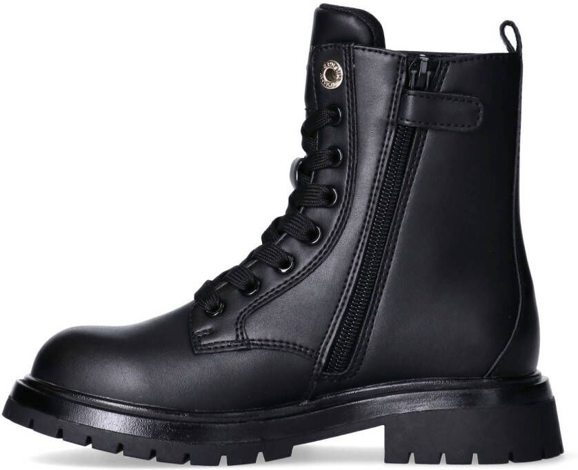 Tommy Hilfiger veterboots zwart