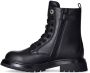 Tommy Hilfiger veterboots zwart - Thumbnail 2
