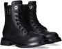 Tommy Hilfiger veterboots zwart - Thumbnail 3