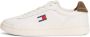 Tommy Jeans Archive '98 leren sneakers wit - Thumbnail 2
